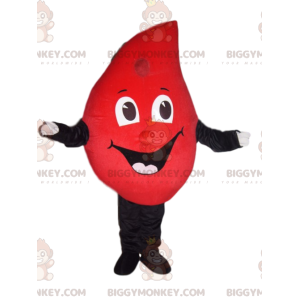 Kostým maskota Red Blob BIGGYMONKEY™ s velkým úsměvem –