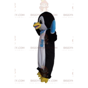 BIGGYMONKEY™ Lustiges Pinguin-Maskottchen-Kostüm mit