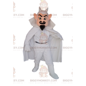 Devil BIGGYMONKEY™ Mascot Costume with White Suit -