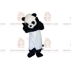 Costume de mascotte BIGGYMONKEY™ de Panda très heureux avec son