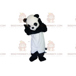 BIGGYMONKEY™ Costume da mascotte Panda molto felice con sguardo