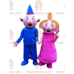 BIGGYMONKEY™s Mascot Couple of Wonder Leprechauns -