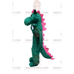 Fantasia de mascote BIGGYMONKEY™ de dinossauro roxo famoso dos desenhos  animados do Barney