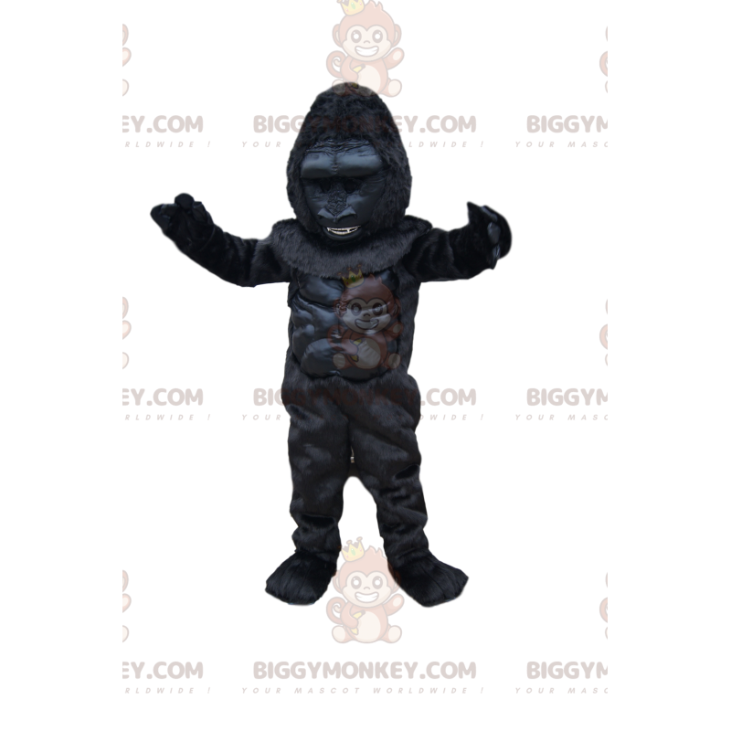 Costume da mascotte da Gorilla feroce BIGGYMONKEY™. costume da