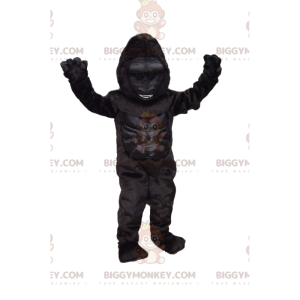 Fierce Gorilla BIGGYMONKEY™ mascottekostuum. gorilla kostuum -