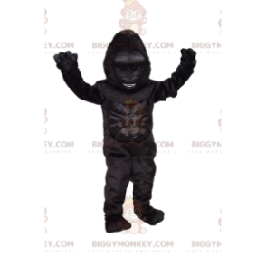 Wilder Gorilla BIGGYMONKEY™ Maskottchen-Kostüm. Gorilla-Kostüm