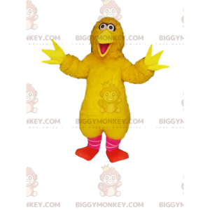 Costume da mascotte Big Very Happy Yellow Chick BIGGYMONKEY™ -