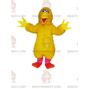 Στολή μασκότ Big Very Happy Yellow Chick BIGGYMONKEY™ -