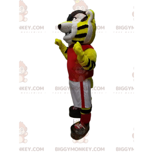 BIGGYMONKEY™ Creepy Tiger Sportswear Mascot Costume –