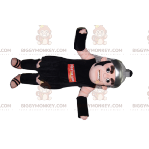 BIGGYMONKEY™ Römisches Krieger-Maskottchen-Kostüm mit Helm -