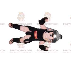 BIGGYMONKEY™ Costume da mascotte da guerriero romano con elmo -