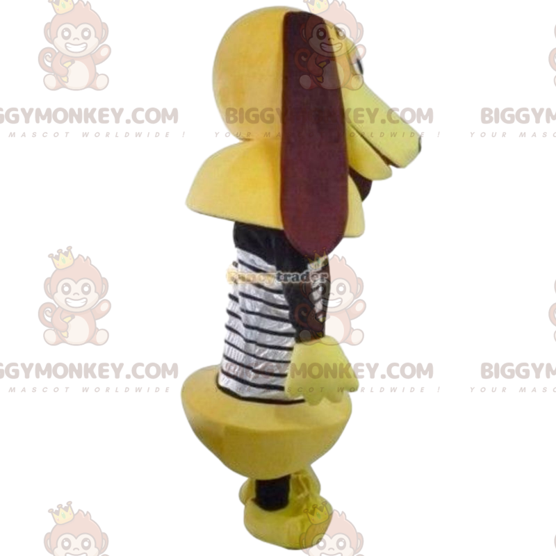 BIGGYMONKEY™ Costume da mascotte Zigzag il cane primaverile di