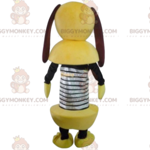 BIGGYMONKEY™ Maskottchenkostüm Zickzack der Frühlingshund aus