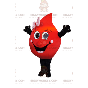 BIGGYMONKEY™ Costume da mascotte di Blob rosso con grande