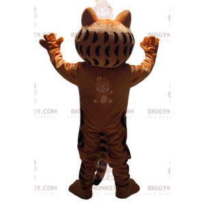 BIGGYMONKEY™ costume mascotte di Garfield, l'avido gatto