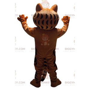 Traje de mascote BIGGYMONKEY™ de Garfield, o gato malhado muito