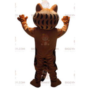 BIGGYMONKEY™ costume mascotte di Garfield, l'avido gatto