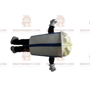 Disfraz de Mascota BIGGYMONKEY™ de Bote de Helado con Rayas