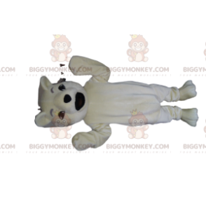 Costume de mascotte BIGGYMONKEY™ d'ours polaire très doux -