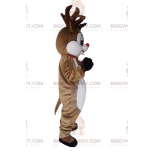 BIGGYMONKEY™ costume da mascotte renna molto affascinante con