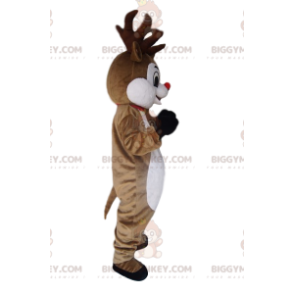 BIGGYMONKEY™ costume da mascotte renna molto affascinante con