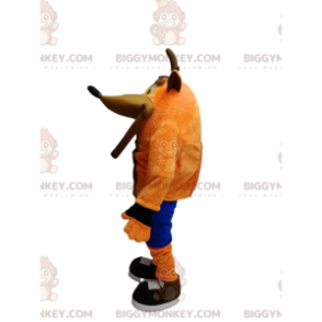 Traje de mascote BIGGYMONKEY™ de Crash Bandicoot, a famosa