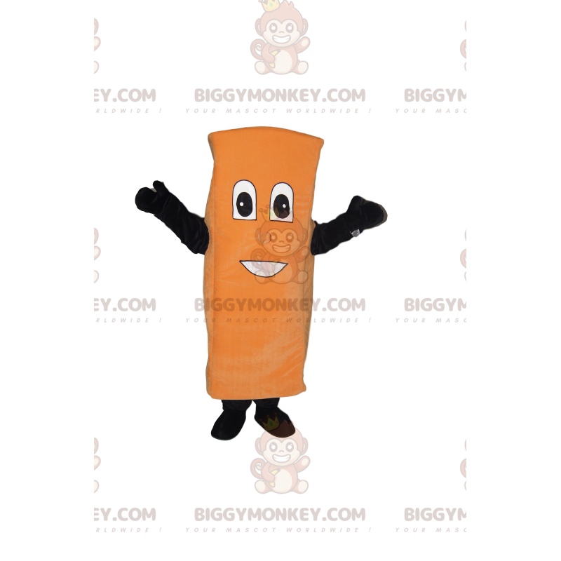 Costume da mascotte BIGGYMONKEY™ per torta molto sorridente -