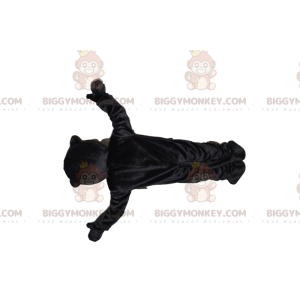 Traje de mascote BIGGYMONKEY™ de Pantera Negra com lindos olhos