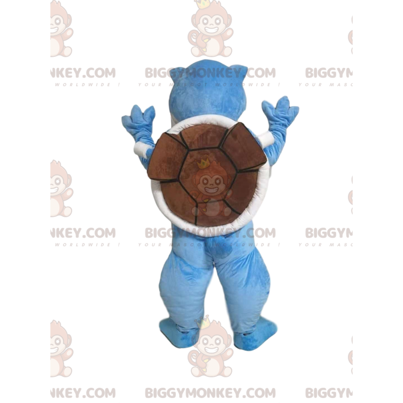 Disfraz de mascota BIGGYMONKEY™ Tortuga azul con caparazón