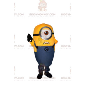 BIGGYMONKEY™ maskotkostume af Stuart the Crazy Minion -