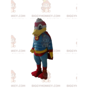 Donald's BIGGYMONKEY™ Mascot Costume with Superhero Outfit -