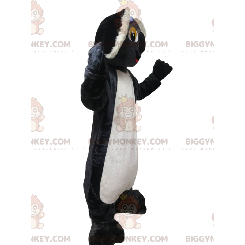 Costume de mascotte BIGGYMONKEY™ de koala gris et blanc avec de