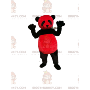 Costume de mascotte BIGGYMONKEY™ de panda rouge et noir -