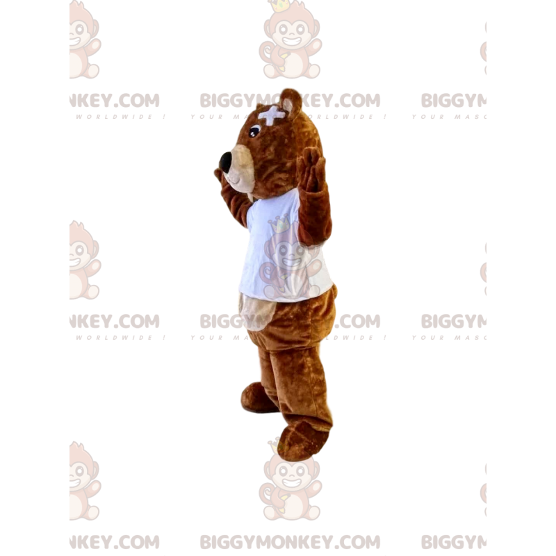 Brown Bear Cub BIGGYMONKEY™ Mascot Costume With Too Short