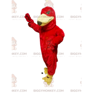 BIGGYMONKEY™ Costume da mascotte Aquila rossa con uno sguardo