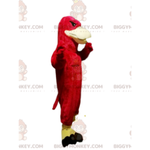 BIGGYMONKEY™ maskottipuku Punainen kotka vakuuttavalla