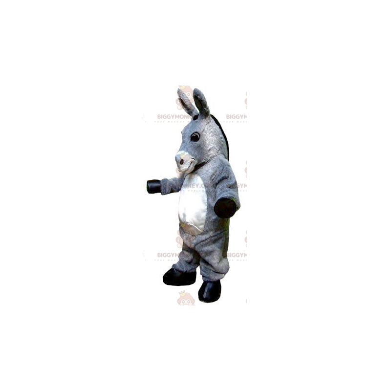 Mascotte de lapin blanc géant, costume lapin en Taille L (175-180 CM)