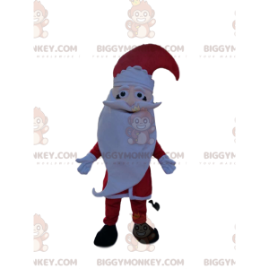 Costume da Babbo Natale BIGGYMONKEY™ con grande barba bianca -