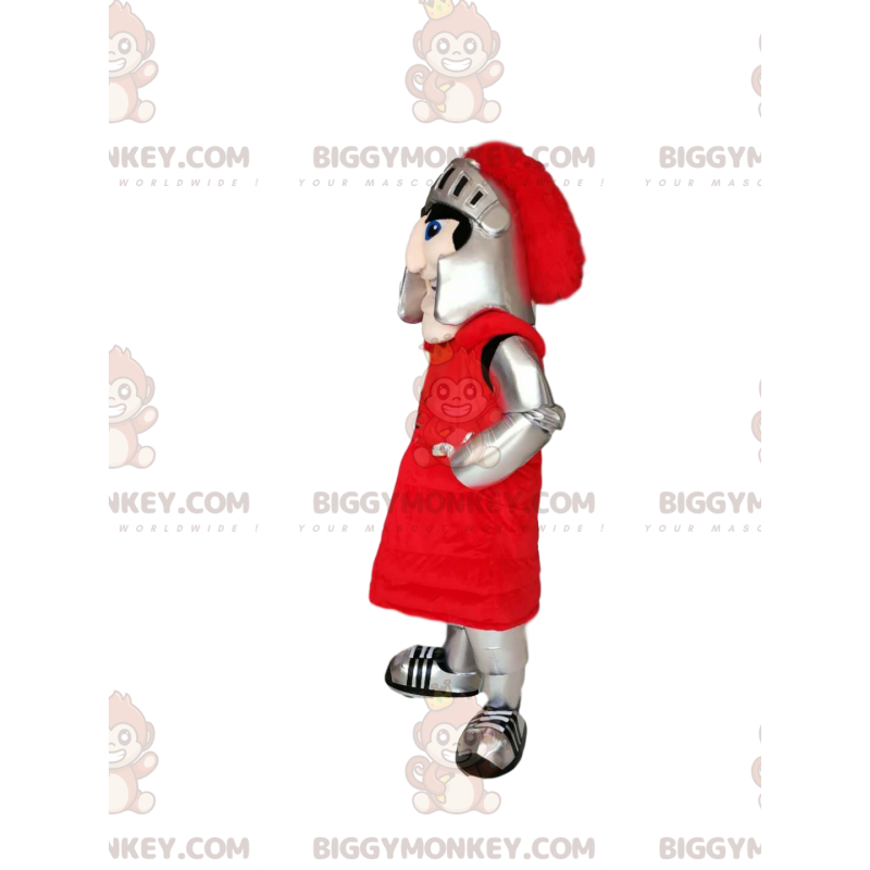 Costume da mascotte da cavaliere BIGGYMONKEY™ con elmo e