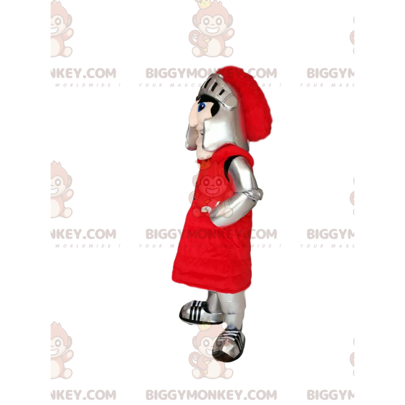 Traje de Mascote Cavaleiro BIGGYMONKEY™ com Capacete e Armadura