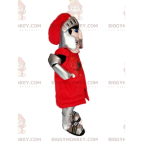 Traje de Mascote Cavaleiro BIGGYMONKEY™ com Capacete e Armadura