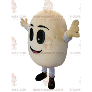 Costume da mascotte BIGGYMONKEY™ Caramelle color crema molto