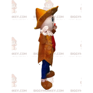 Kostium maskotki klauna BIGGYMONKEY™ z małym pomarańczowym