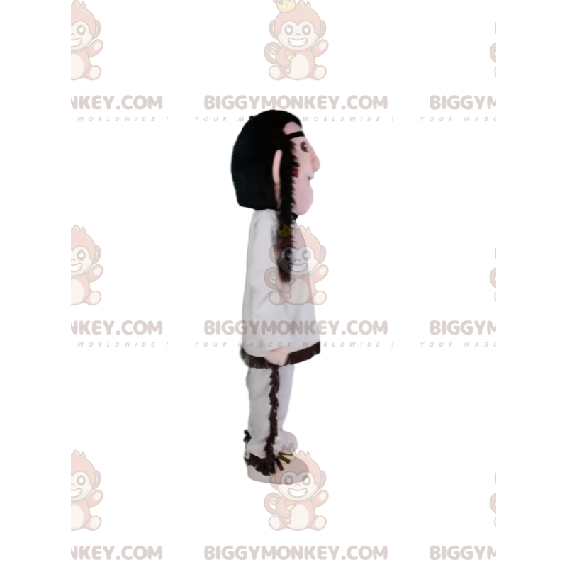 Native American Man BIGGYMONKEY™ Mascot Costume with