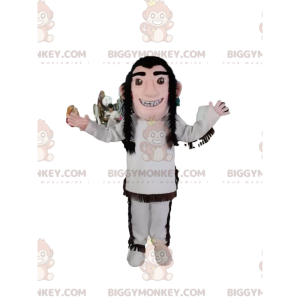 Native American Man BIGGYMONKEY™ mascottekostuum met