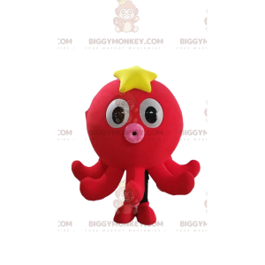 Traje de mascote BIGGYMONKEY™ Pequeno Polvo Vermelho com