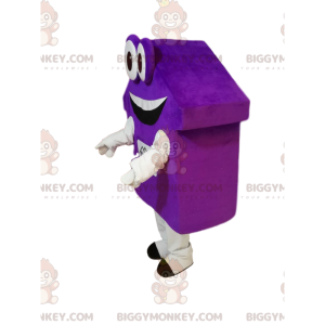 Costume da mascotte della casa viola BIGGYMONKEY™ con grandi