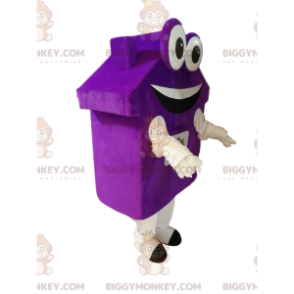 Disfraz de mascota BIGGYMONKEY™ de la Casa Púrpura con ojos