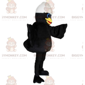 BIGGYMONKEY™ mascot costume from Calimero, the black duck with