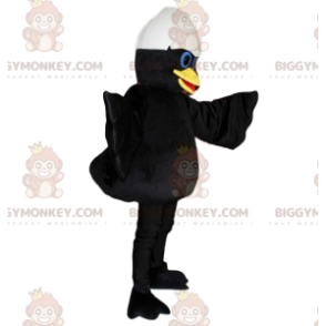 BIGGYMONKEY™ mascottekostuum van Calimero, de zwarte eend met